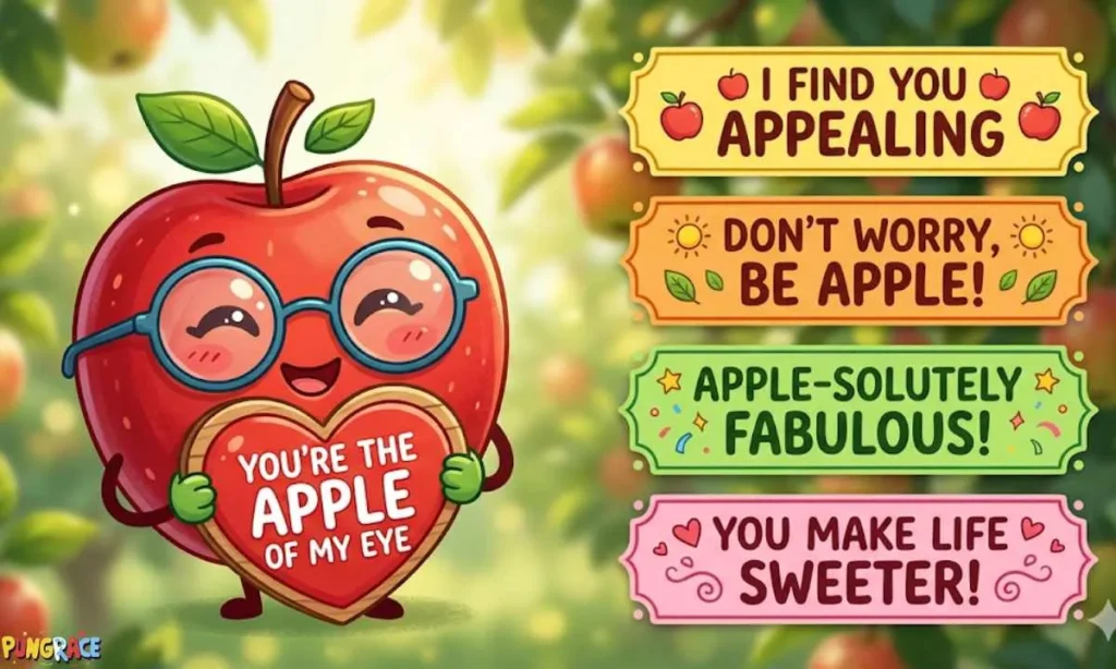 clever-apple-puns-for-instagram