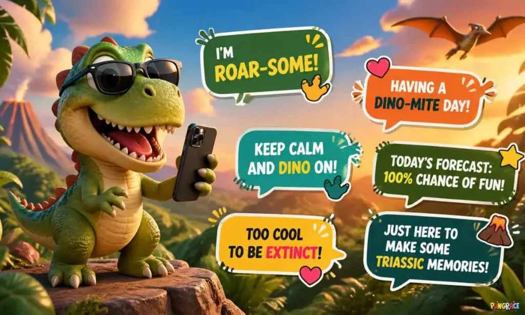 dino-puns-for-social-media-captions