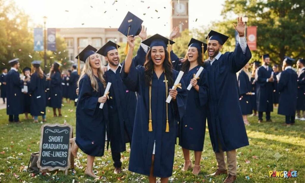 short-graduation-one-liners